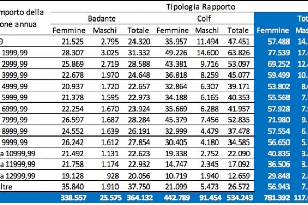 Quanto guadagna una colf? Ecco il reddito medio