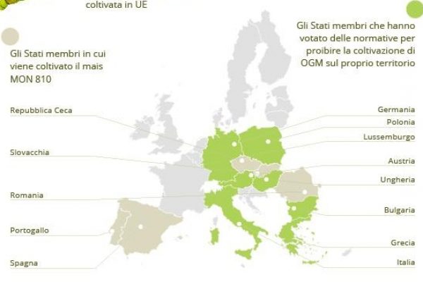 Gli Stati europei che dicono no agli Ogm