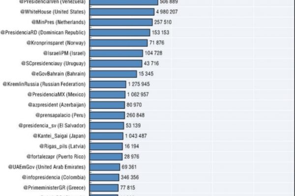 Account Twitter governativi, il Botswana batte @Palazzo_Chigi