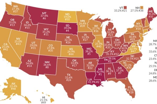Il Mississippi vive sulle spalle dell’America