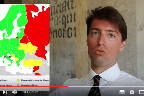 “Vi spiego perché l’Italia è un Paese poco libero”