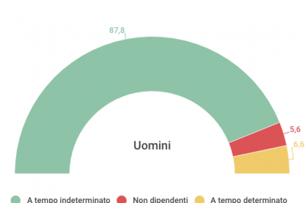Le assunzioni di precari pubblici salite del 5% in 4 anni