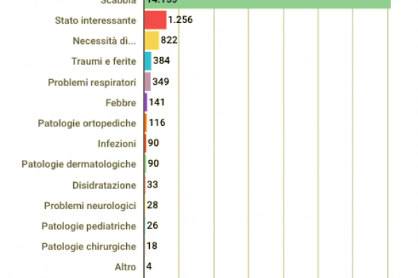 Gli immigrati non visitati dai medici sono 68.220