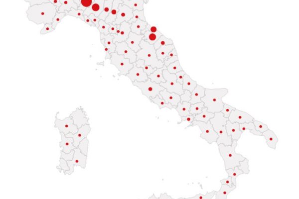 Coronavirus, in 24 ore 44 morti e 338 contagiati