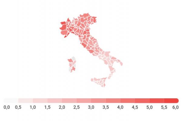 La mappa del divorzio in Italia: Trieste è prima