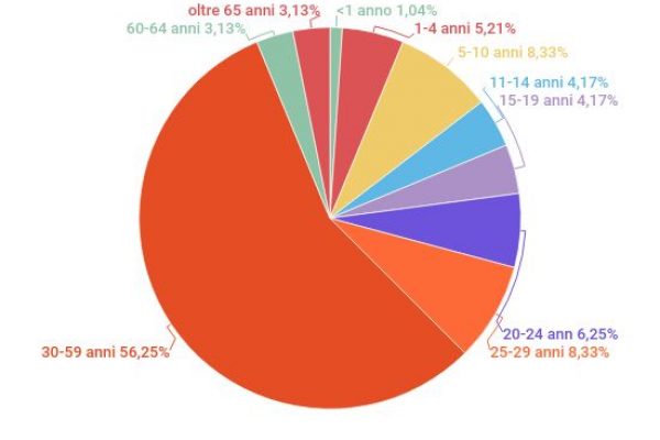Solo il 3,9% degli stranieri in Lombardia ha più di 65 anni