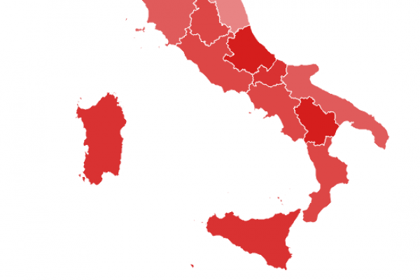 Lo spreco dell’acqua è del 35% nel 57,3% dei Comuni