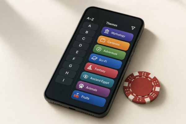 Scegliere i giochi su Spinboss Casino con filtri per tema o elenco A-Z